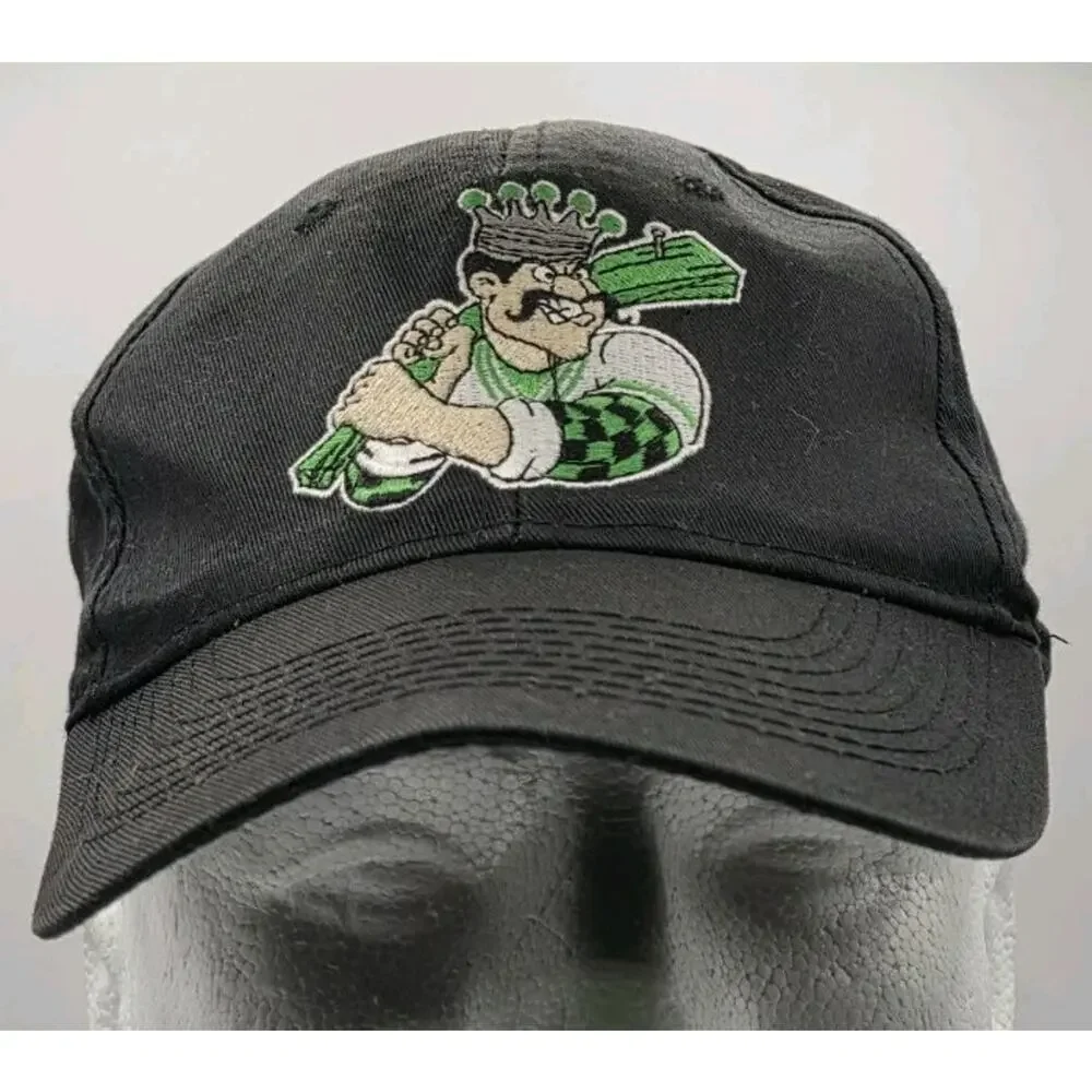 Vintage MiLB CLINTON LUMBER KINGS Minor League Youth SnapBack HAT‎ Outdoor Caps